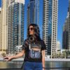 Bluza de dama cu decoratie moderna- negru Cod 3091