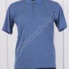 Bluza maxi cu guler/3XL-6XL/-albastru deschis-cod 2001-1