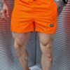 Pantalon scurt de baie cu buzunare-orange Cod 173-2