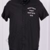 Camasa sport/eleganta cu inscris /2XL-8XL/-negru cod 22364
