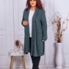 Blazer lung tricotat-menta cod 62431-3