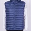 Vesta super maxi cu gluga/9XL-13XL/-albastru inchis cod 2209-2