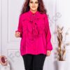 Camasa maxi cu jabou-fucsia cod 70206-3