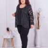 Set elegant din doua piese-negru cod 23010