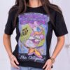 Bluza moderna Daisy Duck cu pietricele-negru cod 1133-5