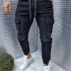 Blugi jogger cu buzunare cargo cod 70029