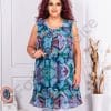 Top maxi din sifon cu imprimeu in degrade cod 5059-1