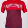 Bluza maxi barbati in dungi cu guler-bordo cod 353