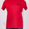 Tricou maxi barbati cu inscris Trust in fata si spate-rosu cod 23150-1