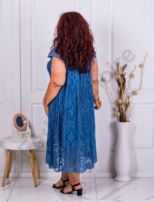 Rochie eleganta din dantela masuri mari-parlament cod 4303-6