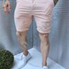 Pantalon scurt pentru barbati cu buzunare italiene-culoare pastel cod 2091-7