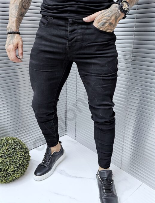 Blugi pentru barbati culoare negru cod 70159