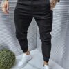 Pantalon jogger pentru barbati cu fermoar rezistent la vant cod 1953