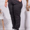 Pantalon sport cu efect lucios /5XL-9XL/ cod 036-3
