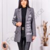 Blazer elegant de dama cu inscriptii cod 978