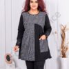 Tunica maxi groasa in carouri marunte cod 241261