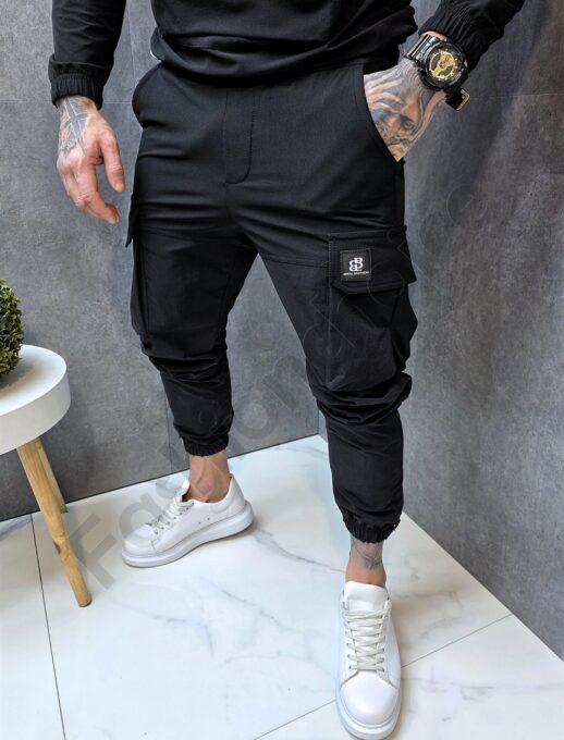 Compleu barbati din fas cu hanorac hoodie si pantalon cargo cod 7113
