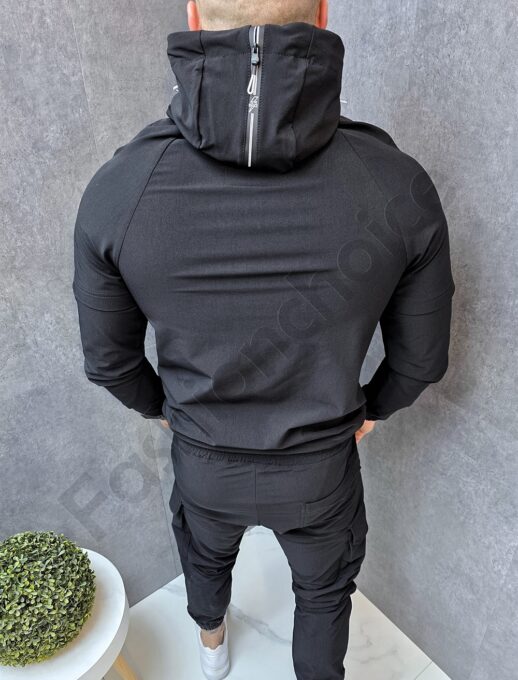 Compleu barbati din fas cu hanorac hoodie si pantalon cargo cod 7113