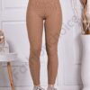 Colanti de dama cu croi modern si efect Push-up-camel cod 61616-3