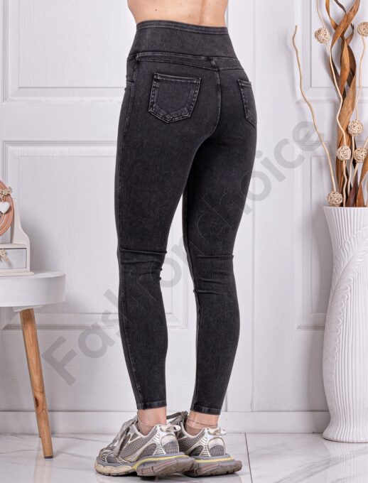 Colanti de dama cu efect Push-up-negru cod 1524
