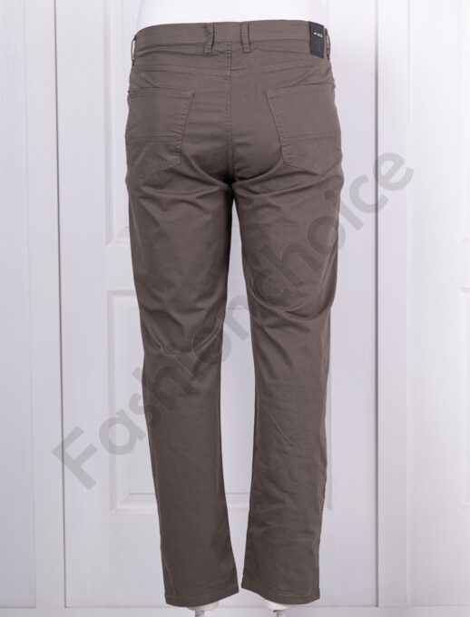 Pantalon maxi elegant pentru barbati /58-74/-kaki cod 20902-3