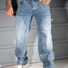 Blugi Baggy style pentru barbati cu croi modern cod 7219