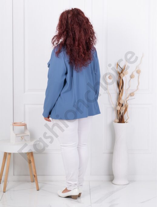 Set maxi din doua piese bluza si sacou sport-parlament cod 2523013-10