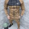 Compleu gros pentru barbati cu fas in fata-camel cod 7702-1
