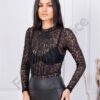 Body de dama din dantela cu maneca lunga cod 6687