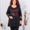 Tunica maxi in clos cu aplicatie si pietricele cod 251421