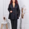 Set maxi sacou si pantalon cu design modern cod 30141