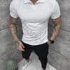 Bluza casual pentru barbati cu guler-alb cod 6690-1
