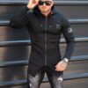 Hanorac barbati cu croi modern si gluga cod 1263