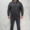 Compleu maxi sport pentru barbati cu gluga-grafit cod 183-1
