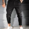 Pantalon pentru vara sport/elegant-negru-cod 231331-1